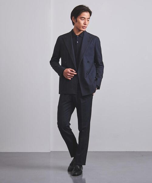 UNITED ARROWS（ユナイテッドアローズ）の「＜UNITED ARROWS＞ ウールギャバジン ベーシックテーパード 1プリーツ（その他パンツ・メンズ・ベージュ/ネイビー/モカ・S/M/L/XL）」の7枚目の写真