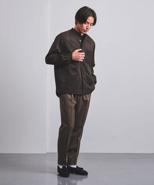 UNITED ARROWS（ユナイテッドアローズ）の「＜UNITED ARROWS＞ ウールギャバジン ベーシックテーパード 1プリーツ（その他パンツ・メンズ・ベージュ/ネイビー/モカ・S/M/L/XL）」の20枚目の写真