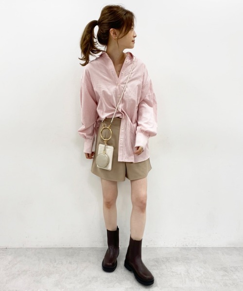 one after another NICE CLAUP(ワンアフターアナザーナイスクラップ)の「コインケース付スマートフォンショルダーバッグ(ショルダーバッグ・レディース・ブラック/ピンク/アイボリー/アニマル・FREE)」の21枚目の写真