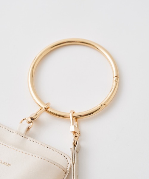 one after another NICE CLAUP(ワンアフターアナザーナイスクラップ)の「コインケース付スマートフォンショルダーバッグ(ショルダーバッグ・レディース・ブラック/ピンク/アイボリー/アニマル・FREE)」の8枚目の写真