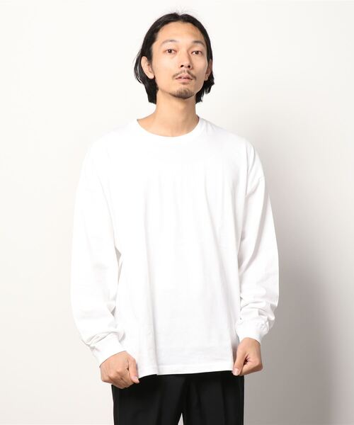 United Athle（ユナイテッドアスレ）の「United Athle/5.6オンス ビッグシルエット ロングスリーブ Tシャツ 5509（Tシャツ/カットソー・メンズ・ホワイト/ブラック/ブルー/ベージュ/パープル/グレー・LARGE/MEDIUM/SMALL/X-LARGE）」の9枚目の写真