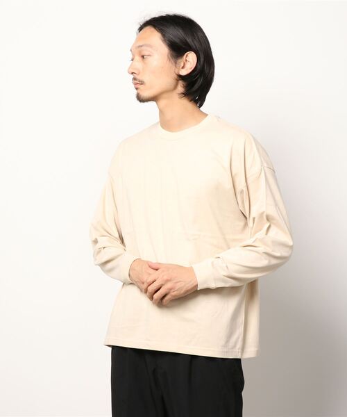 United Athle（ユナイテッドアスレ）の「United Athle/5.6オンス ビッグシルエット ロングスリーブ Tシャツ 5509（Tシャツ/カットソー・メンズ・ホワイト/ブラック/ブルー/ベージュ/パープル/グレー・LARGE/MEDIUM/SMALL/X-LARGE）」の11枚目の写真