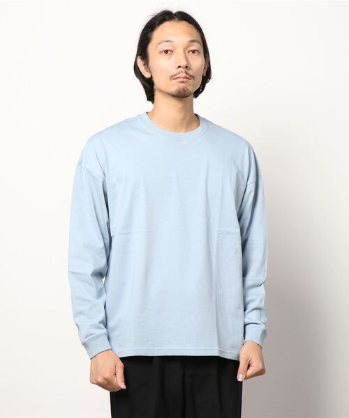 United Athle（ユナイテッドアスレ）の「United Athle/5.6オンス ビッグシルエット ロングスリーブ Tシャツ 5509（Tシャツ/カットソー・メンズ・ホワイト/ブラック/ブルー/ベージュ/パープル/グレー・LARGE/MEDIUM/SMALL/X-LARGE）」の12枚目の写真