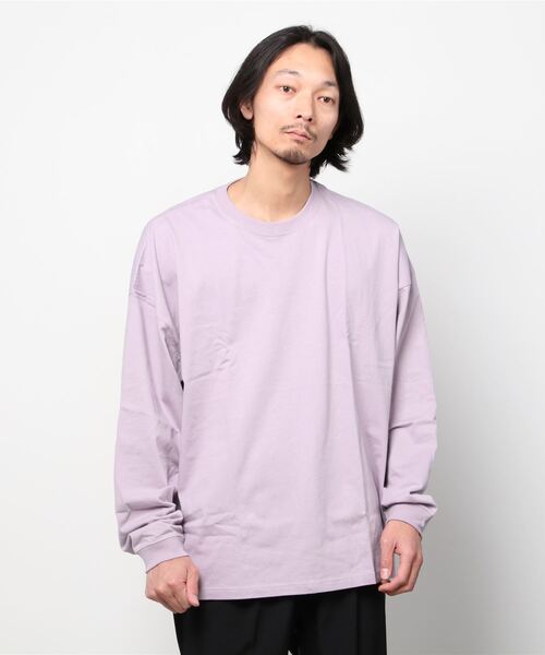 United Athle（ユナイテッドアスレ）の「United Athle/5.6オンス ビッグシルエット ロングスリーブ Tシャツ 5509（Tシャツ/カットソー・メンズ・ホワイト/ブラック/ブルー/ベージュ/パープル/グレー・LARGE/MEDIUM/SMALL/X-LARGE）」の14枚目の写真