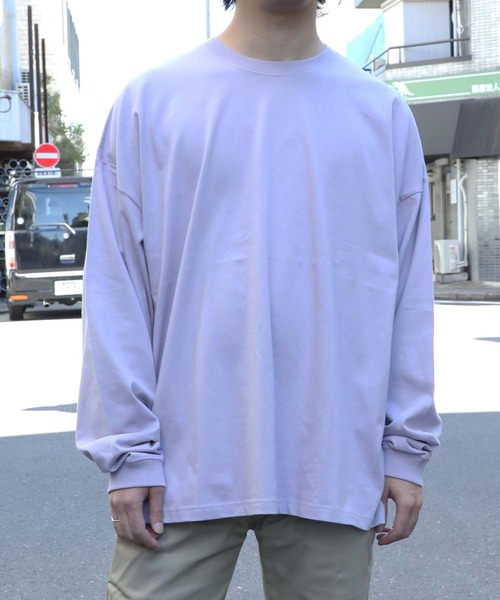 United Athle（ユナイテッドアスレ）の「United Athle/5.6オンス ビッグシルエット ロングスリーブ Tシャツ 5509（Tシャツ/カットソー・メンズ・ホワイト/ブラック/ブルー/ベージュ/パープル/グレー・LARGE/MEDIUM/SMALL/X-LARGE）」の13枚目の写真