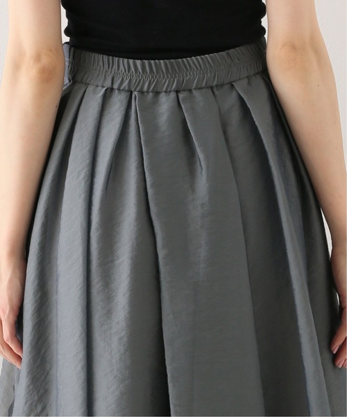 オーガンジースカート【手洗い可能/ウエストゴム】◇（スカート  