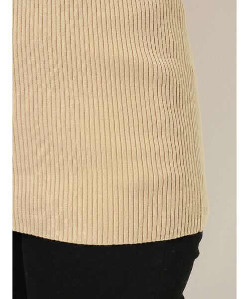 LAGUNAMOON（ラグナムーン）の「オフショルリブニットプルオーバー（ニット/セーター・レディース・ブラック/ベージュ/ボルドー・FREE）」の10枚目の写真