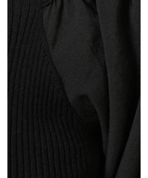 LAGUNAMOON（ラグナムーン）の「オフショルリブニットプルオーバー（ニット/セーター・レディース・ブラック/ベージュ/ボルドー・FREE）」の20枚目の写真