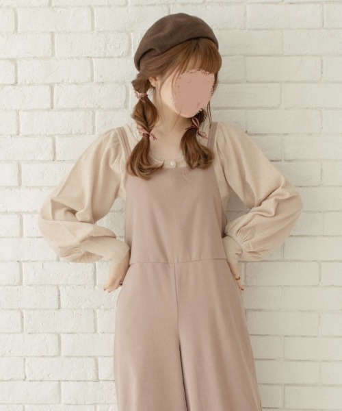 Mysa&Liina by yuririn（ミーサリーナバイユリリン）の「２WAY袖ボリュームラメニット（ニット/セーター・レディース・アイボリー/グリーン/ピンクベージュ/ブラウン・M）」の21枚目の写真