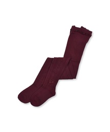 BeBe（ベベ）の「BeBe/日本製フラワーフロート編みリボン付きタイツ(80~140cm)（タイツ/ストッキング・キッズ）」