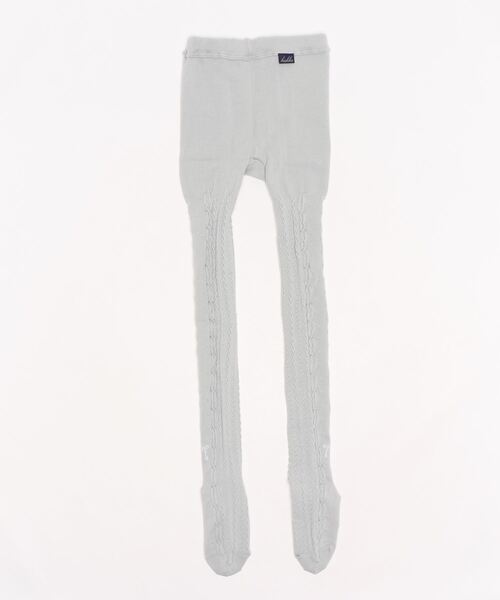 HAKKA KIDS（ハッカキッズ）の「[ジュニアサイズ]カラータイツ（タイツ/ストッキング・キッズ・レッド/グレー/チャコール/マスタード・L）」の2枚目の写真