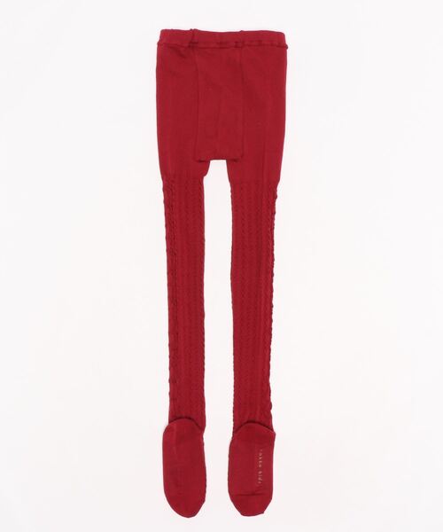 HAKKA KIDS（ハッカキッズ）の「[ジュニアサイズ]カラータイツ（タイツ/ストッキング・キッズ・レッド/グレー/チャコール/マスタード・L）」の5枚目の写真