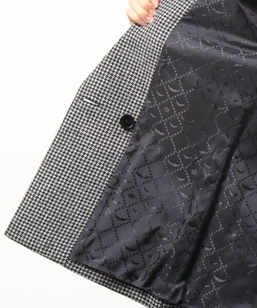 ZADIG&VOLTAIRE（ザディグ　エ　ヴォルテール）の「VISKO PIED DE POULE VESTE（テーラードジャケット・レディース・ブラック系その他・38/36/34）」の2枚目の写真