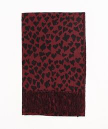 HEART LEOPARD STOLE/ハートレオパードストール