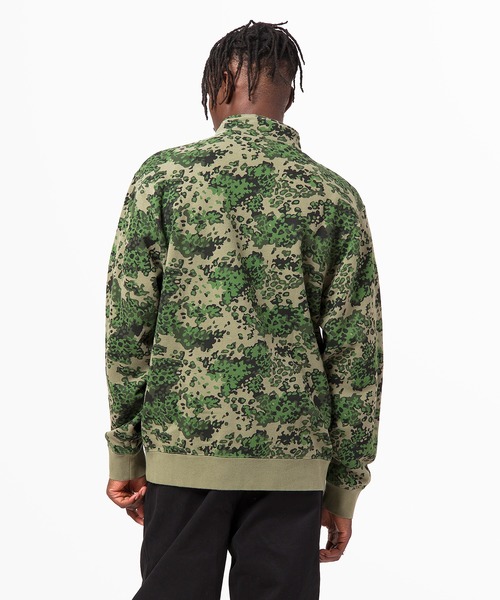 HUF（ハフ）の「CONTRA 1/4 ZIP FLEECE / HUF ハーフジップ フリース