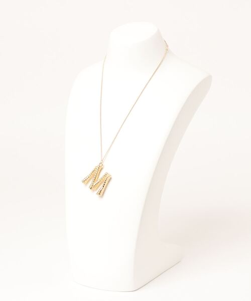 crie conforto（クリーコンフォルト）の「イニシアルネックレスM（ネックレス・レディース・ゴールド・FREE）」の3枚目の写真