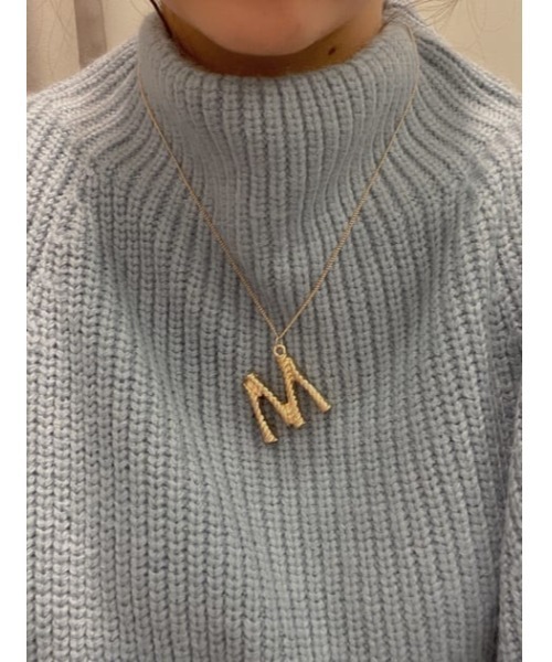 crie conforto（クリーコンフォルト）の「イニシアルネックレスM（ネックレス・レディース・ゴールド・FREE）」の9枚目の写真