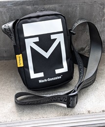 MARK GONZALES/マークゴンザレス ジャガードテープ付ショルダーバッグ