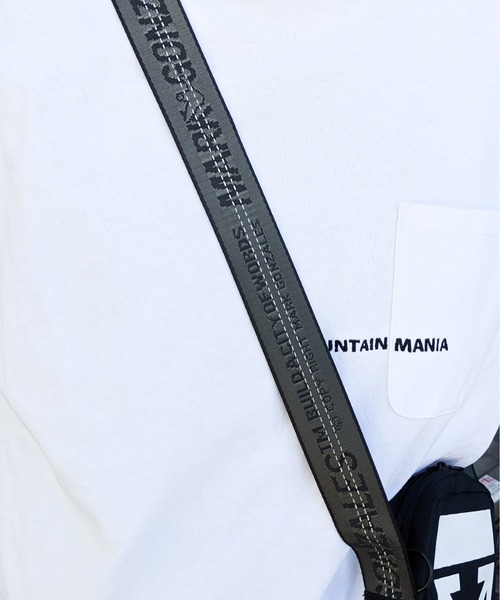 Mark Gonzales(マーク・ゴンザレス)の「MARK GONZALES/マークゴンザレス ジャガードテープ付ショルダーバッグ(ショルダーバッグ・メンズ・ブラック/イエロー・FREE)」の10枚目の写真