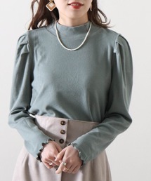 Cheek | リブハイネックトップス(Tシャツ/カットソー)