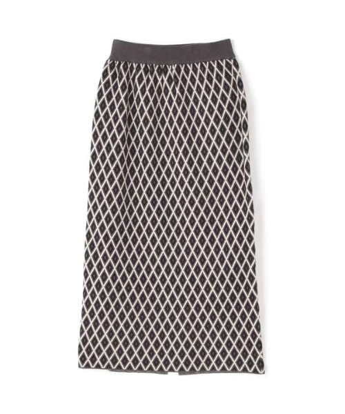 N.（N. Natural Beauty Basic）（エヌエヌナチュラルビューティーベーシック）の「◆ジャガードニットタイトスカート（スカート・レディース・パープル/グレー・MEDIUM）」の20枚目の写真