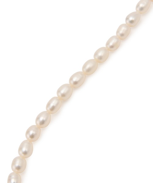 VIS（ビス）の「淡水パールショートネックレス（ネックレス・レディース・ホワイト/ホワイト系その他・FREE）」の5枚目の写真