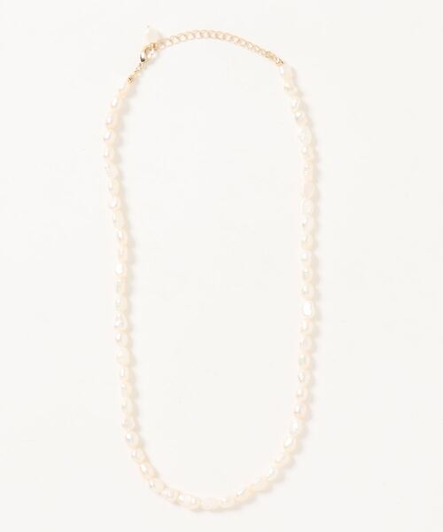 VIS（ビス）の「淡水パールショートネックレス（ネックレス・レディース・ホワイト/ホワイト系その他・FREE）」の8枚目の写真