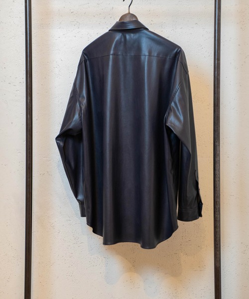 Iroquois SYNTHETIC LEATHER SH レザーシャツ Iroquois（イロコイ）の「SYNTHETIC LEATHER SH（シャツ