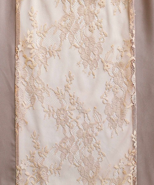 somari imagination（ソマリ イマジネーション）の「『レースドッキングケーブルニットワンピース』（ワンピース・レディース・チャコール/ピンクベージュ・1/2）」の22枚目の写真