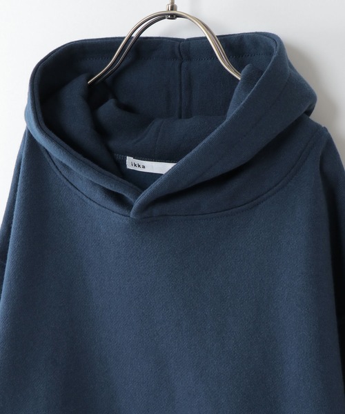 ikka(イッカ)の「【キッズ】裏起毛プルパーカー(100~160cm)(パーカー・キッズ・ライトグレー/ダークネイビー・100/110/120/130/140/150/160)」の7枚目の写真