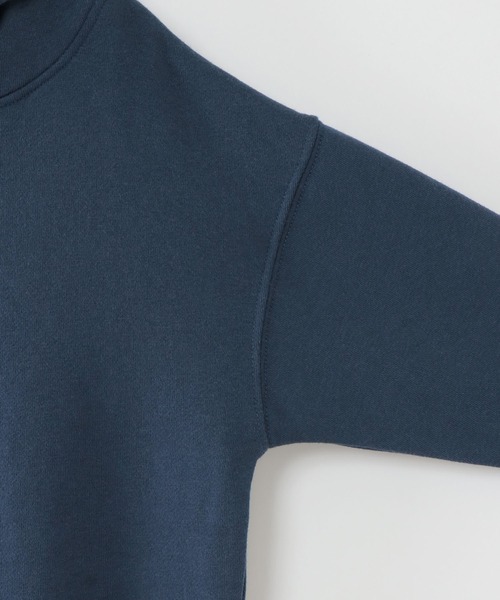 ikka(イッカ)の「【キッズ】裏起毛プルパーカー(100~160cm)(パーカー・キッズ・ライトグレー/ダークネイビー・100/110/120/130/140/150/160)」の4枚目の写真