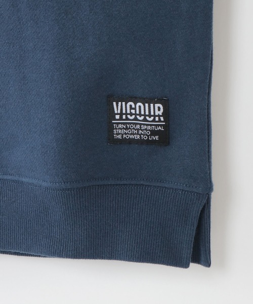 ikka(イッカ)の「【キッズ】裏起毛プルパーカー(100~160cm)(パーカー・キッズ・ライトグレー/ダークネイビー・100/110/120/130/140/150/160)」の6枚目の写真