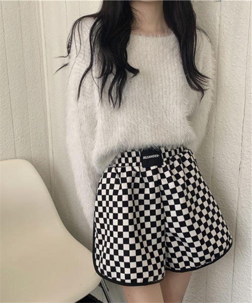 MAISON DE THERESE(メゾン ド テレーズ)の「ふんわりクルーネック ニットトップス(ニット/セーター・レディース・ブラック/グレー/ピンク/ホワイト/モカ・FREE)」の12枚目の写真