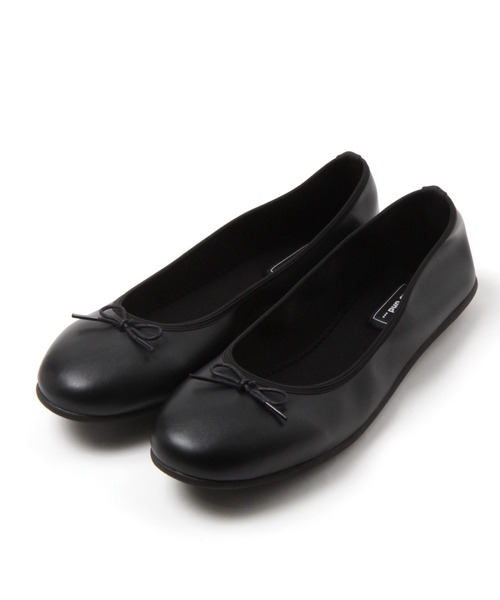 niko and...(ニコアンド)の「オリジナルバレエシューズ(バレエシューズ・レディース・ブラック/ベージュ・SMALL/MEDIUM/LARGE)」の2枚目の写真