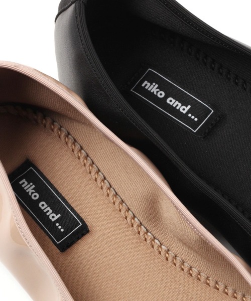 niko and...(ニコアンド)の「オリジナルバレエシューズ(バレエシューズ・レディース・ブラック/ベージュ・SMALL/MEDIUM/LARGE)」の9枚目の写真