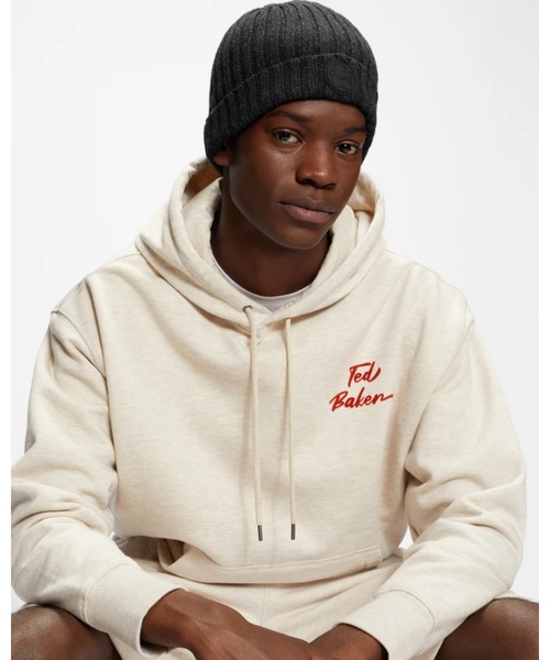 Ted Baker(テッドベーカー)の「TOLTON メリノウール ニットキャップ/ビーニー(ニットキャップ/ビーニー・メンズ・グリーン/ダークグレー・O/S)」の7枚目の写真