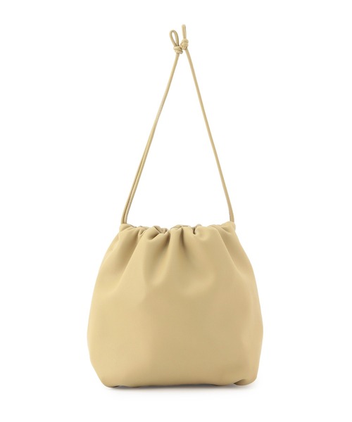 ADAM ET ROPE'（アダムエロペ）の「【WEB限定】カラー巾着バッグ（ハンドバッグ・レディース・ブラック/ベージュ/ブルー/グリーン・FREE）」の16枚目の写真