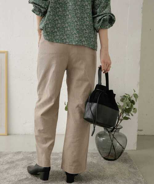 URBAN RESEARCH DOORS（アーバンリサーチドアーズ）の「コーデュロイイージーパンツ（その他パンツ・レディース・チャコールグレー/ライトグレー/ベージュ・ONE）」の5枚目の写真