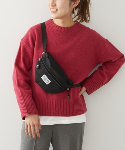 FRAMeWORK（フレームワーク）の「Biagioli ウールカシミヤクループルオーバー◆（ニット/セーター・レディース・バーガンディー/ライトグレー/イエロー/ブルー・FREE）」の4枚目の写真