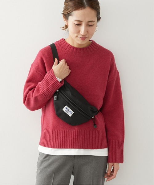 FRAMeWORK（フレームワーク）の「Biagioli ウールカシミヤクループルオーバー◆（ニット/セーター・レディース・バーガンディー/ライトグレー/イエロー/ブルー・FREE）」の19枚目の写真