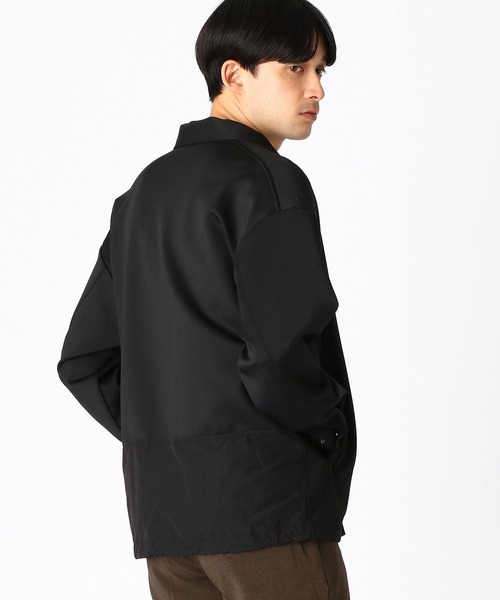 COMME CA ISM(コムサイズム)の「【アクトテック】 ダンボールニット コーチジャケット(その他アウター・メンズ・ベージュ/カーキ/ブラック・LARGE/MEDIUM)」の7枚目の写真