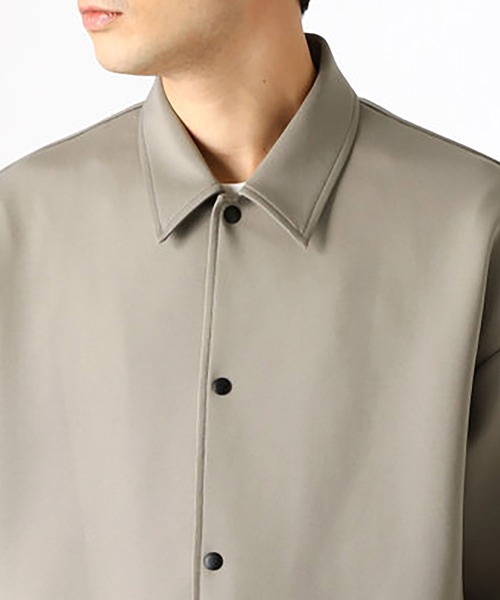 COMME CA ISM(コムサイズム)の「【アクトテック】 ダンボールニット コーチジャケット(その他アウター・メンズ・ベージュ/カーキ/ブラック・LARGE/MEDIUM)」の13枚目の写真