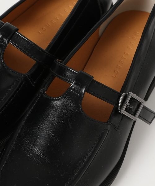 LOWRYS FARM(ローリーズファーム)の「Tストラップシューズ 261696(ドレスシューズ・レディース・ブラック/ダークブラウン・MEDIUM/LARGE)」の3枚目の写真