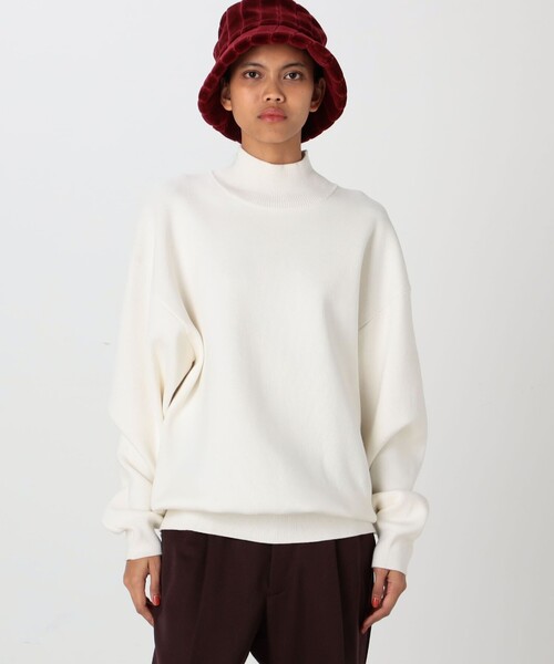 caban（キャバン）の「CABaN コットンカシミヤ ハイネックプル