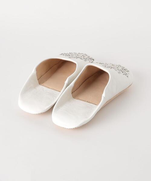 Fatima morocco(ファティマモロッコ)の「<Fatima Morocco>スパンコール バブーシュ(ルームシューズ/スリッパ・レディース・ホワイト/シルバー/ゴールド・FREE)」の7枚目の写真