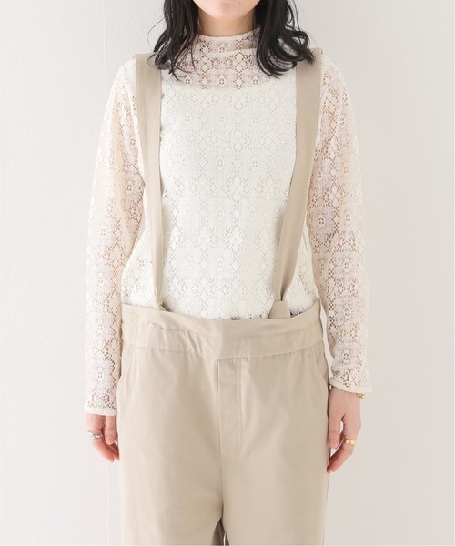 JOURNAL STANDARD relume（ジャーナルスタンダード　レリューム）の「ストラップ2wayワイドパンツ◆（その他パンツ・レディース・ホワイト/ベージュ/ライトグリーン・FREE）」の13枚目の写真