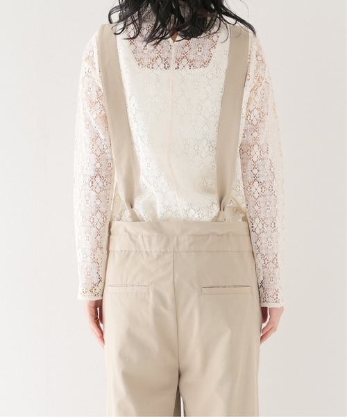 JOURNAL STANDARD relume（ジャーナルスタンダード　レリューム）の「ストラップ2wayワイドパンツ◆（その他パンツ・レディース・ホワイト/ベージュ/ライトグリーン・FREE）」の14枚目の写真