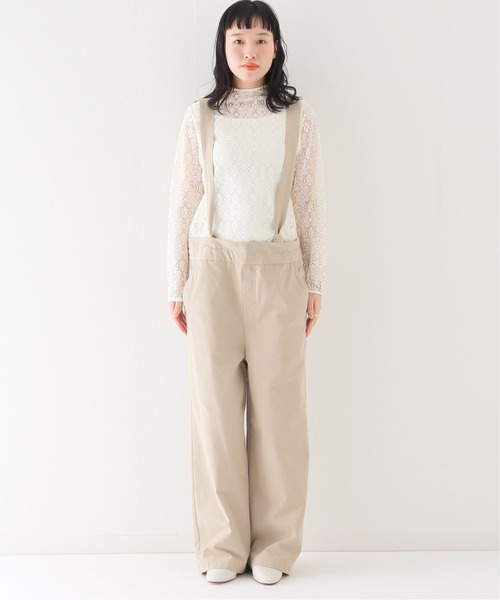 JOURNAL STANDARD relume（ジャーナルスタンダード　レリューム）の「ストラップ2wayワイドパンツ◆（その他パンツ・レディース・ホワイト/ベージュ/ライトグリーン・FREE）」の10枚目の写真