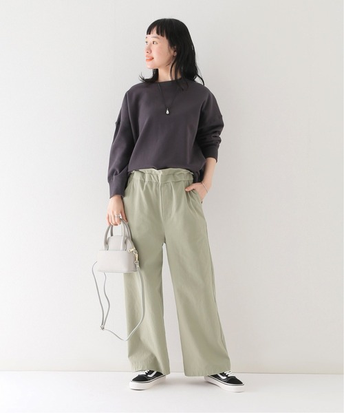 JOURNAL STANDARD relume（ジャーナルスタンダード　レリューム）の「ストラップ2wayワイドパンツ◆（その他パンツ・レディース・ホワイト/ベージュ/ライトグリーン・FREE）」の8枚目の写真