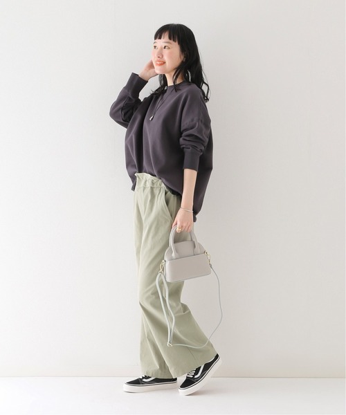 JOURNAL STANDARD relume（ジャーナルスタンダード　レリューム）の「ストラップ2wayワイドパンツ◆（その他パンツ・レディース・ホワイト/ベージュ/ライトグリーン・FREE）」の9枚目の写真